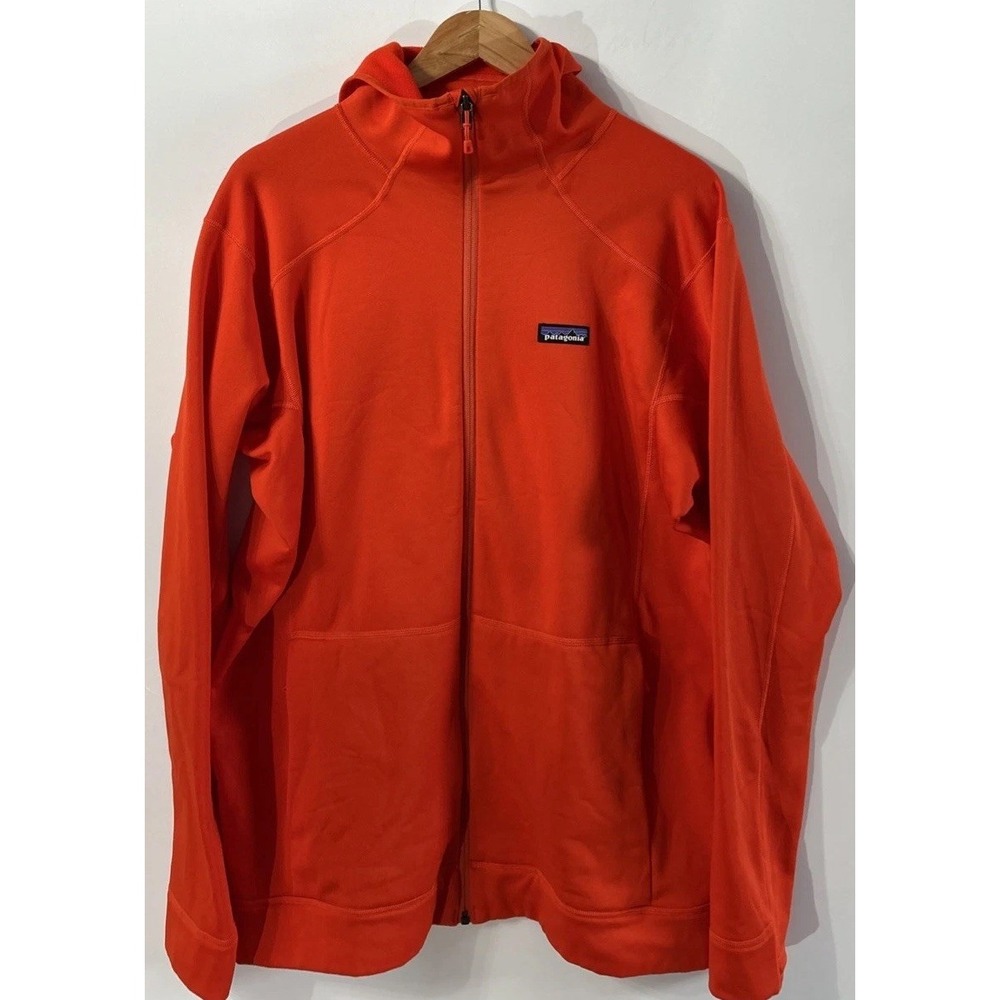 Mens Patagonia Crosstrek Hoody Full Zip Jacket Sz XL Polartec Clean 23790